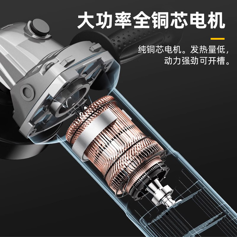角磨机电动工具/切割机/牧田/磨光机电动工具/角磨机磨光机产品图