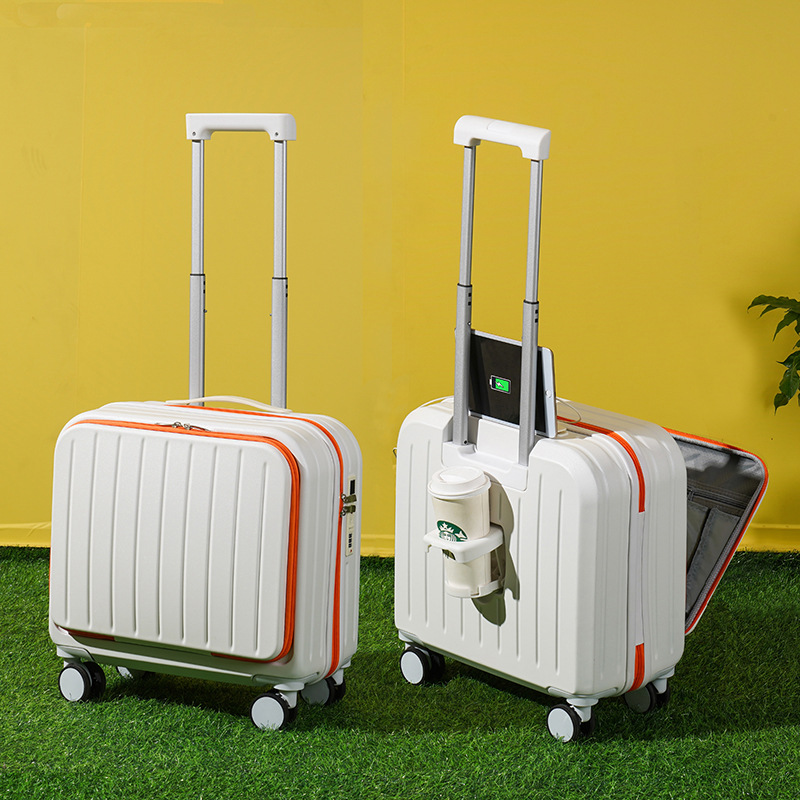 A 18-inch multi-functional small mother-and-child suitcase for women, a gift handle suitcase, a travel password suitcase with logo printing Application Scenario