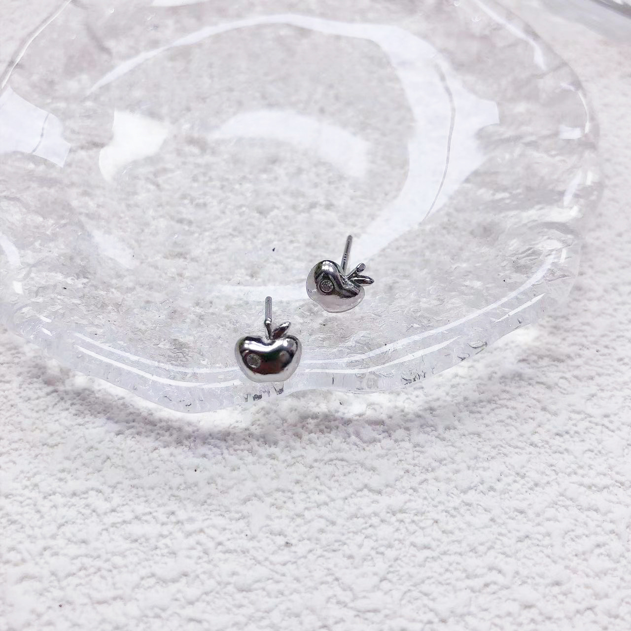 耳饰头花/饰品耳坠/耳夹/diy配件/耳夹滴油产品图