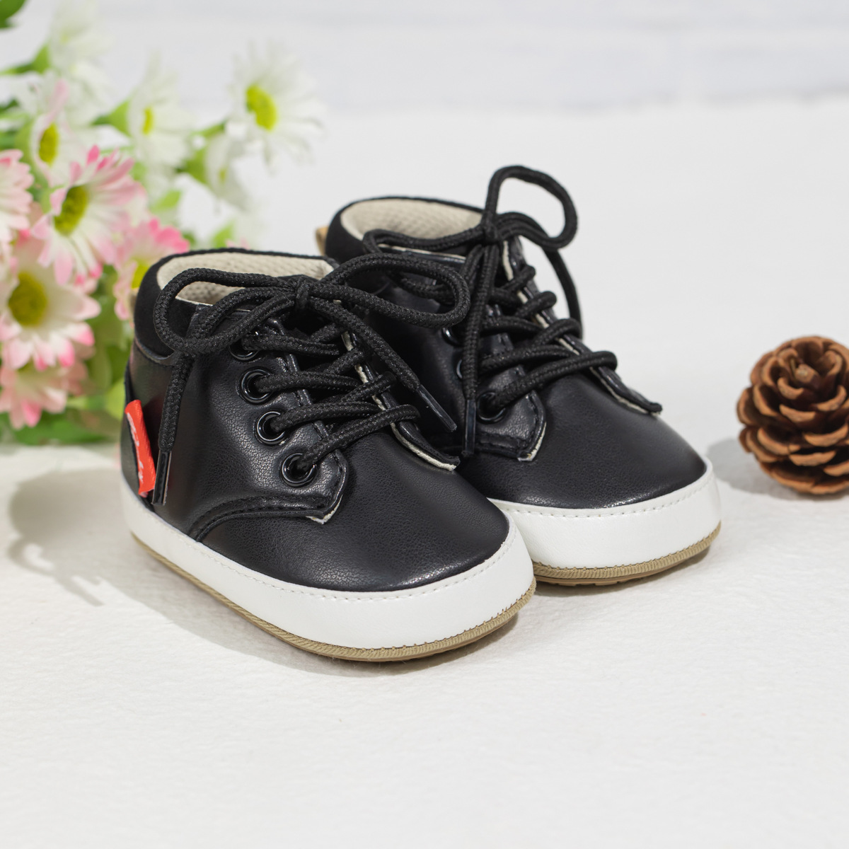 Amazon's New 0-1 Year Old Baby Shoes Toddler Shoes Casual Shoes Rubber Soled Baby Shoes Application Scenario