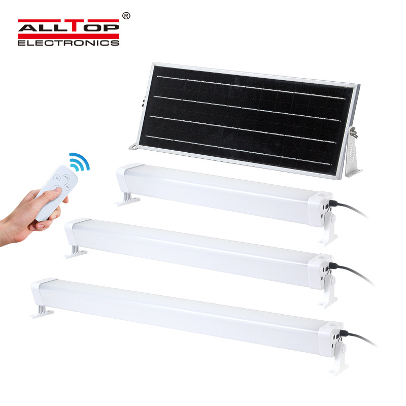 Alltop Solar Lamp Outdoor Aisle Led Three Anti-Light Outdoor Lighting Lamps Separate Induction Three Anti-Light Tube