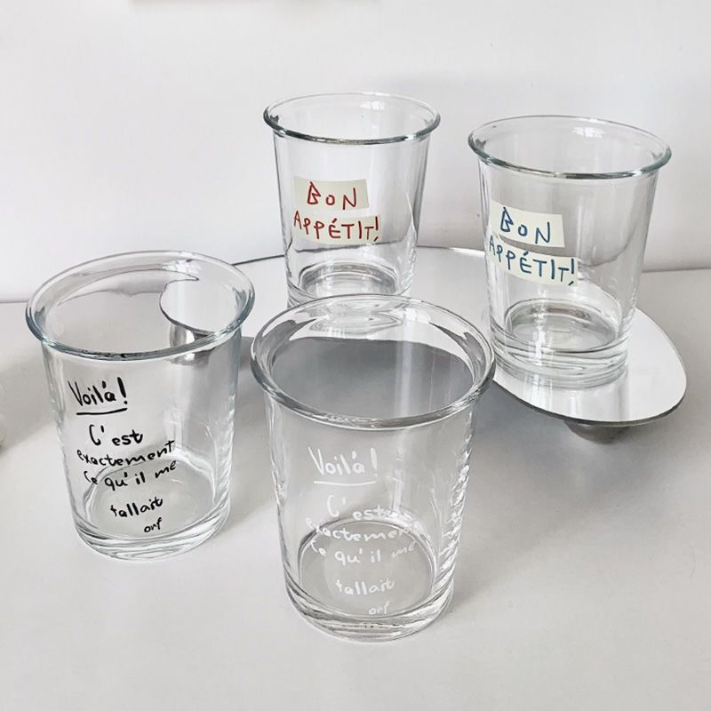 Instagram influencer American coffee, cold brew iced latte, glass cup, transparent drinking cup, breakfast juice, milk Specification image