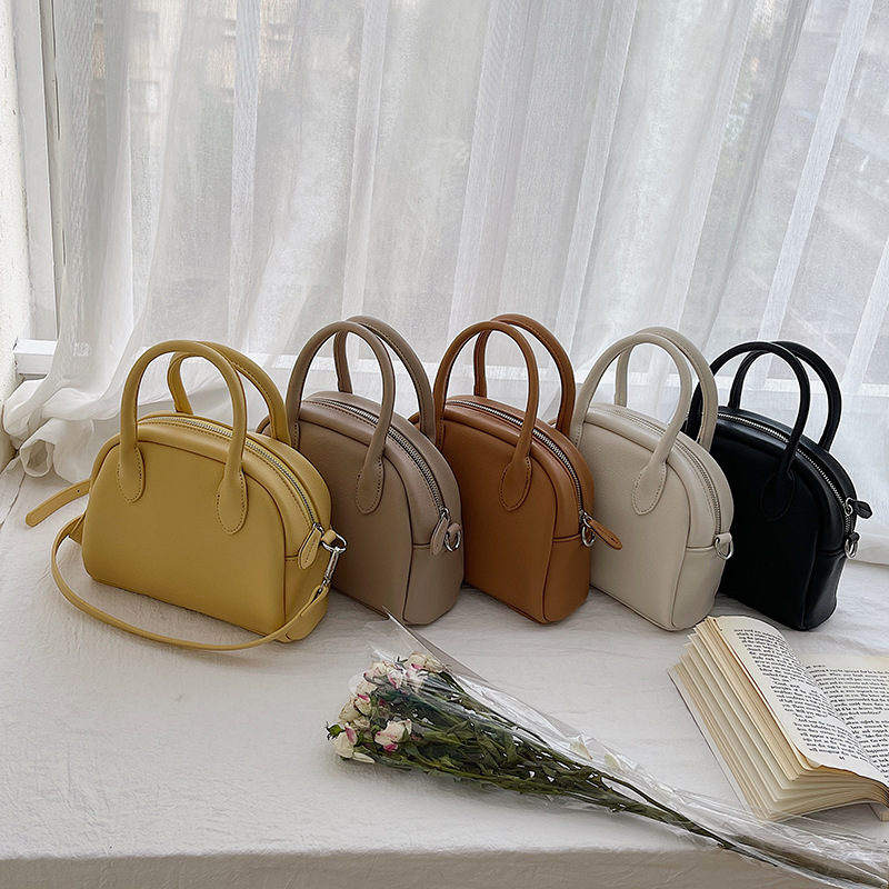 Korean Version Of The New Bag Women's Bag Fashion Simple Crossbody Bag Fashion Temperament Shoulder Bag Temperament Tote Handbag details Picture