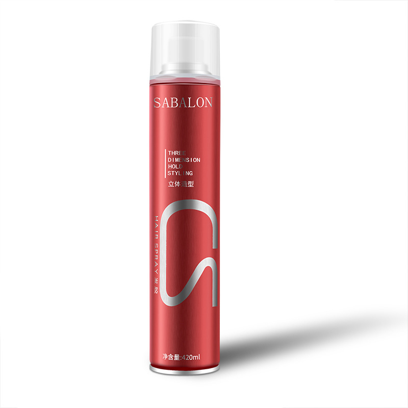 Hairdressing Products Wholesale Shaberon Styling Dry Glue Natural Fluffy Styling Spray Hairspray 420Ml Item Picture