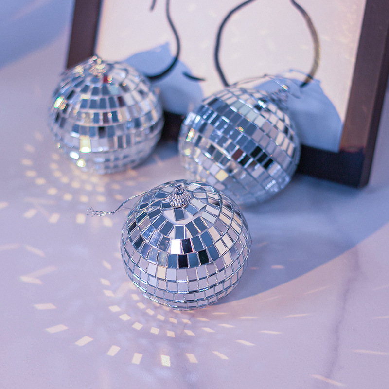Stage venue mirror glass ball reflection ball disco star light effect bar party atmosphere decoration props Specification drawing