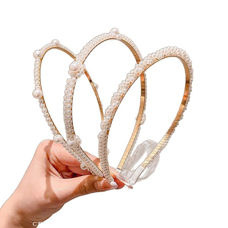 Children's braiding headband for girls 2025 New style high-end headband for girls, super fairy-like hair accessory for babies going out in summer Item Picture