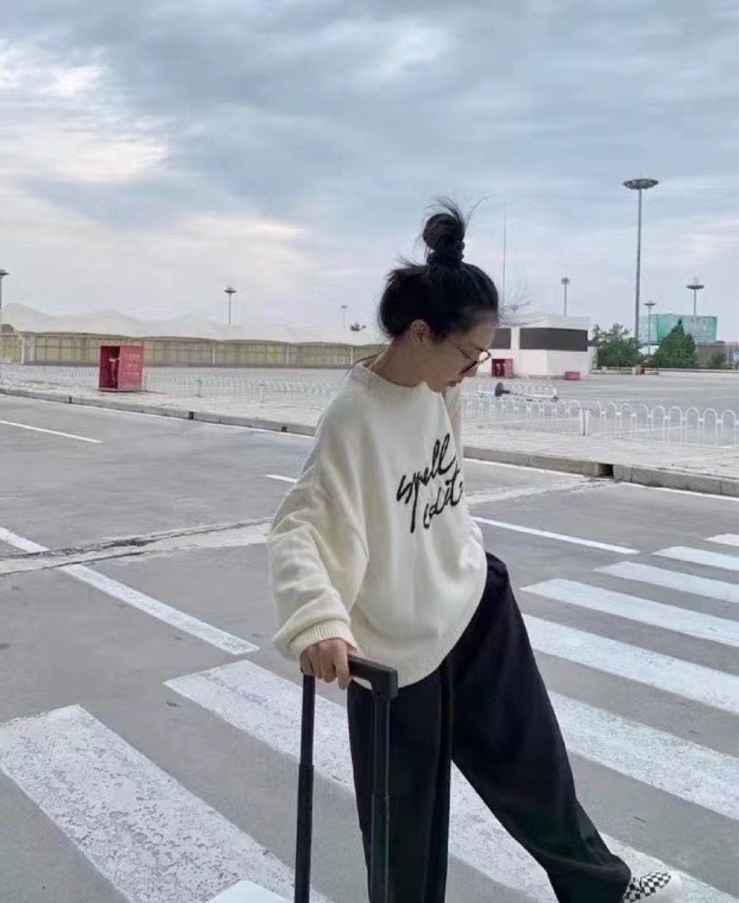 连帽棉气质通细节图
