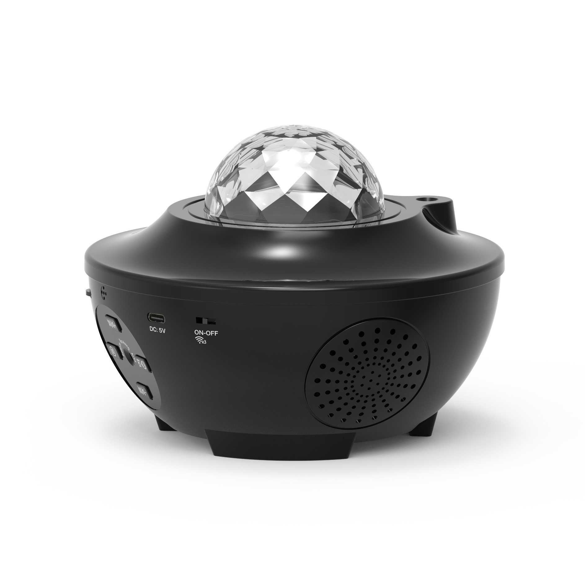 Customized LOGO new full-color music starry sky projection lamp Smart Version 2.0 Graffiti APP private mold laser night light details Picture