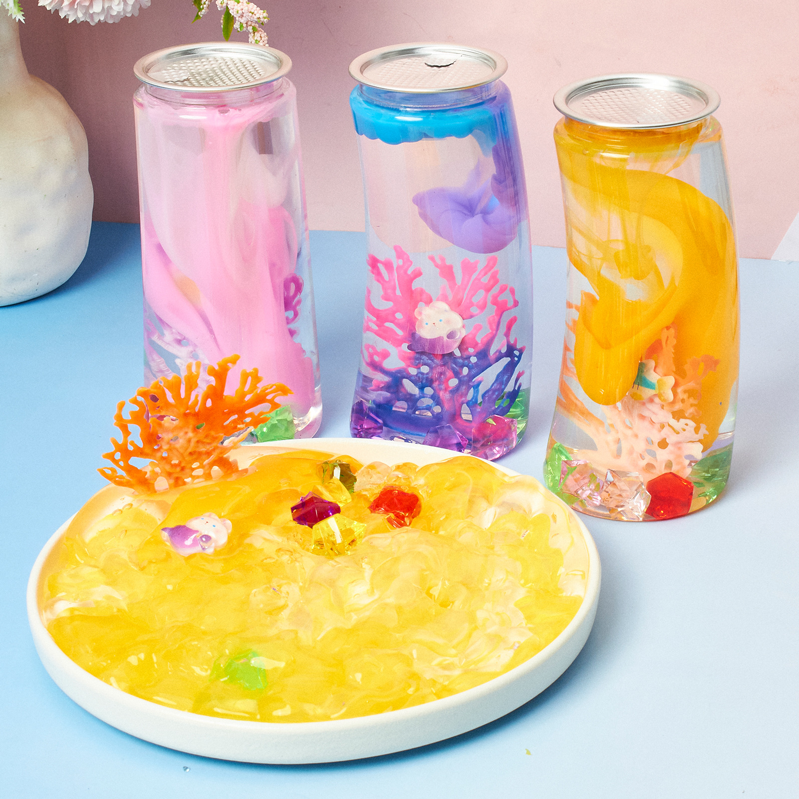 新多肉葡萄起泡胶儿童安全不粘手史莱姆水晶泥捏捏乐发泄解压玩具详情29