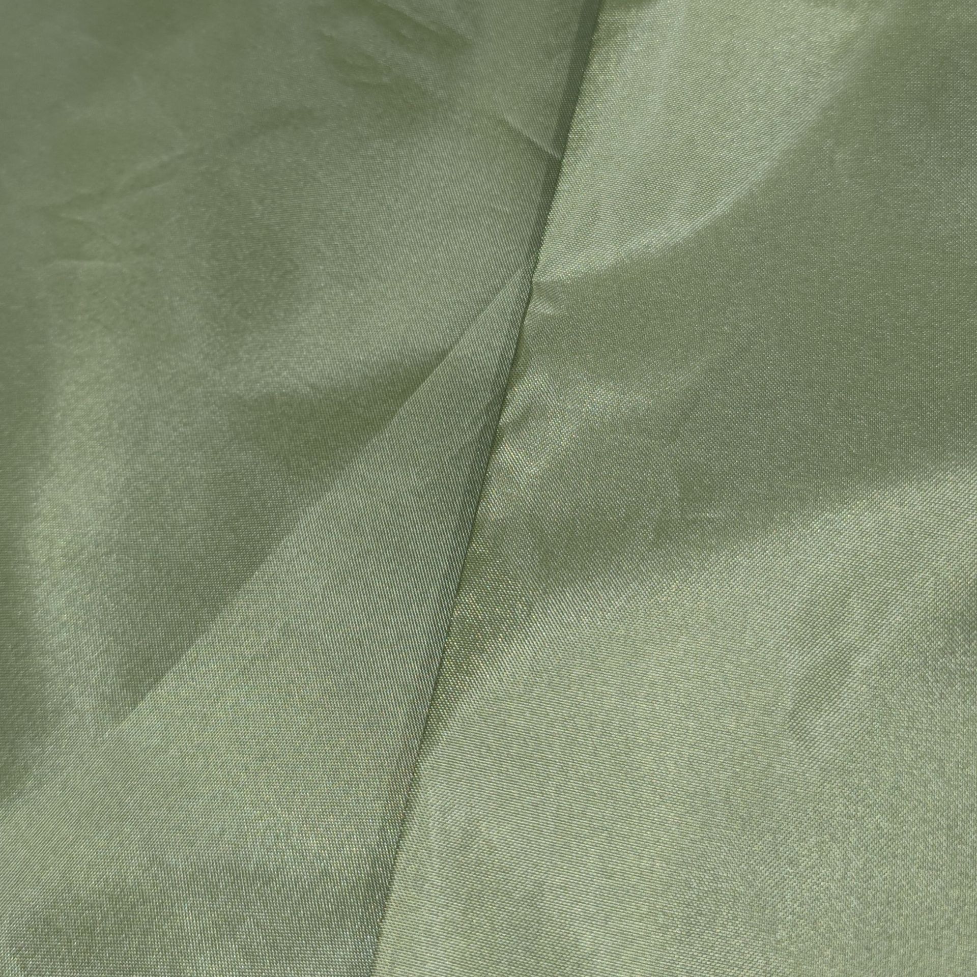 190T Polyester Taff Plain Cloth Green Pu Coated Silver Umbrella, Carry-On Bag, Table Cloth Mat Waterproof Polyester Taff details Picture