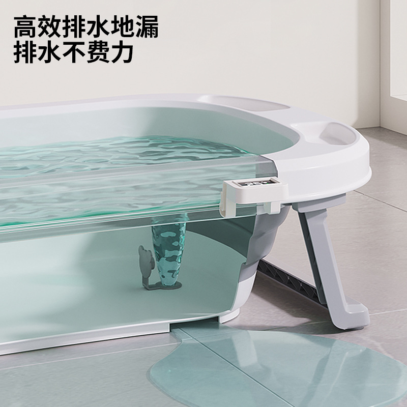 婴儿盆/婴儿浴盆/折叠浴桶/玩具/宝宝站立洗澡神器细节图