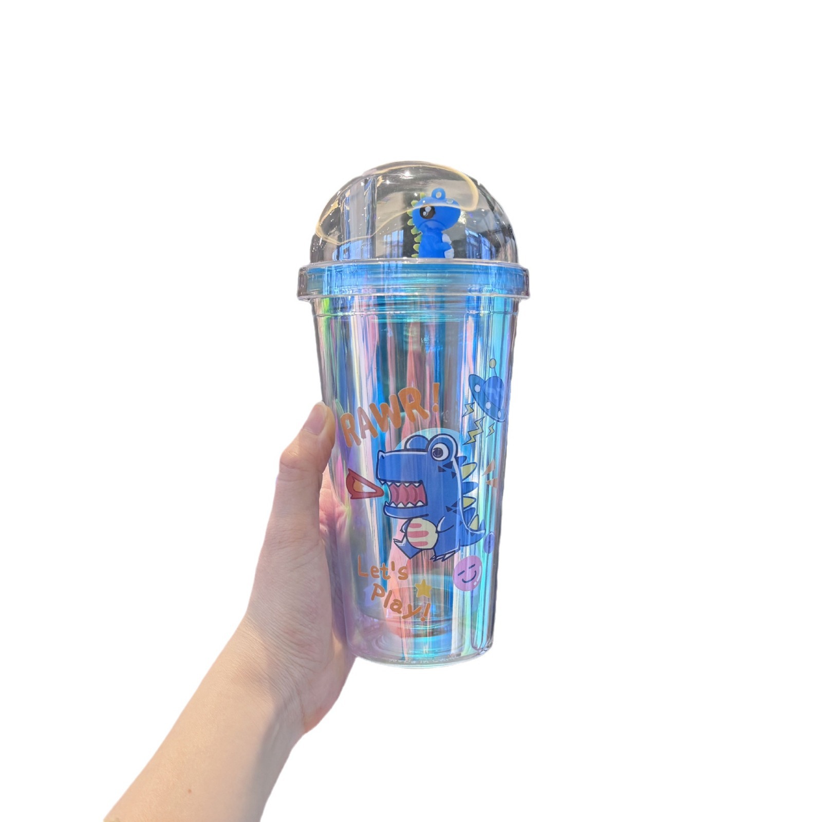 水杯/杯子/水杯儿童夏季可爱/杯子儿童夏季可爱/大肚水杯3.5升白底实物图
