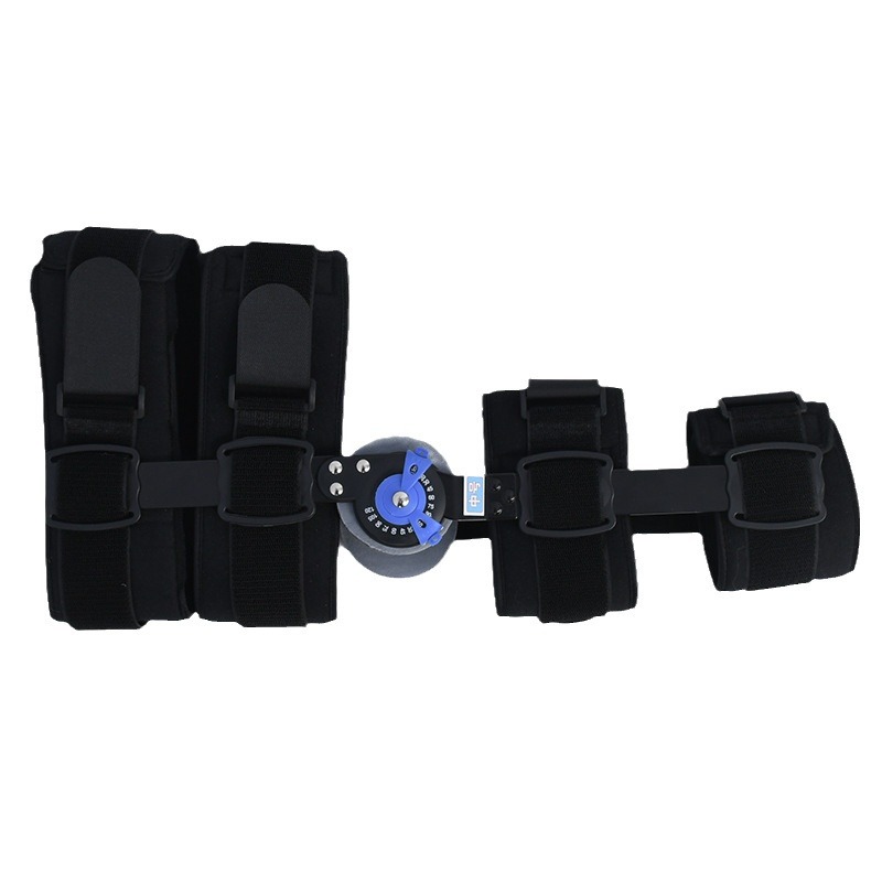 Adjustable knee joint fixation brace, ligament meniscus strain, knee injury rehabilitation protection and fixation guard Item Picture