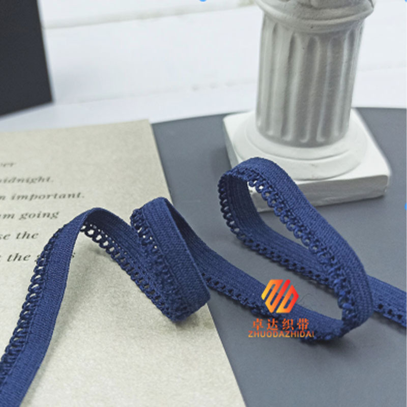 Manufacturers Selling Socks Six Buds Elastic Band Color Knitted Eight Teeth Ribbon Underwear Lace Clothing Accessories details Picture