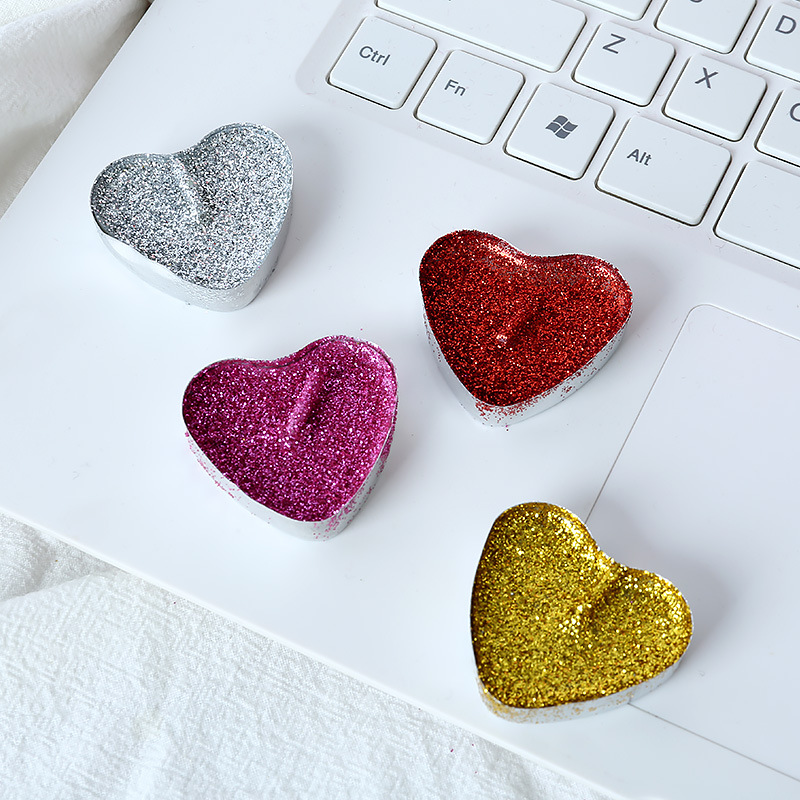 浪漫心形蜡烛/工艺蜡烛/蜡烛细节图