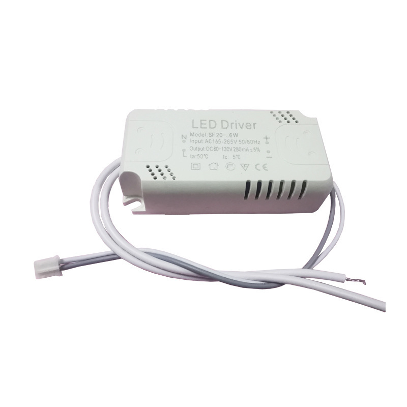 Manufacturers Straight Led Ceiling Light Monochrome Drive Power Rectifier 12W24w36w60w Constant Current Power Supply Item Picture