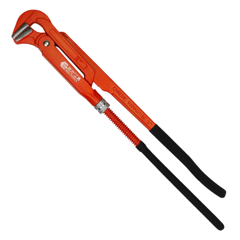 Juli Tools' eagle beak pipe wrenches, industrial-grade large opening throat wrenches, double-handled pipe wrenches for plumbing, heavy-duty water pipes Item Picture