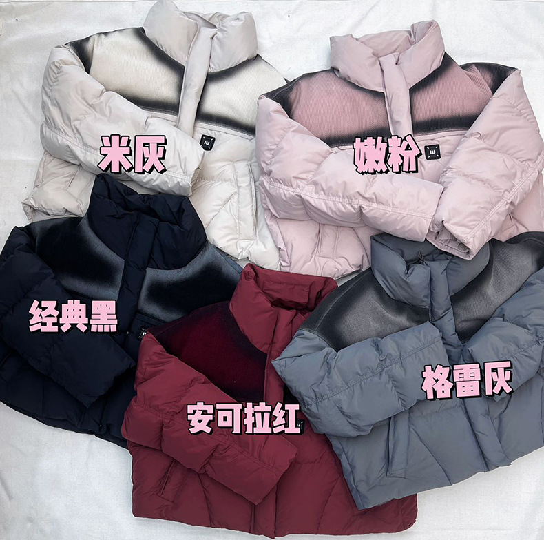 羽绒服女冬季女装外套女士90绒白鸭绒女款高端嘉兴平湖羽绒服工厂详情4