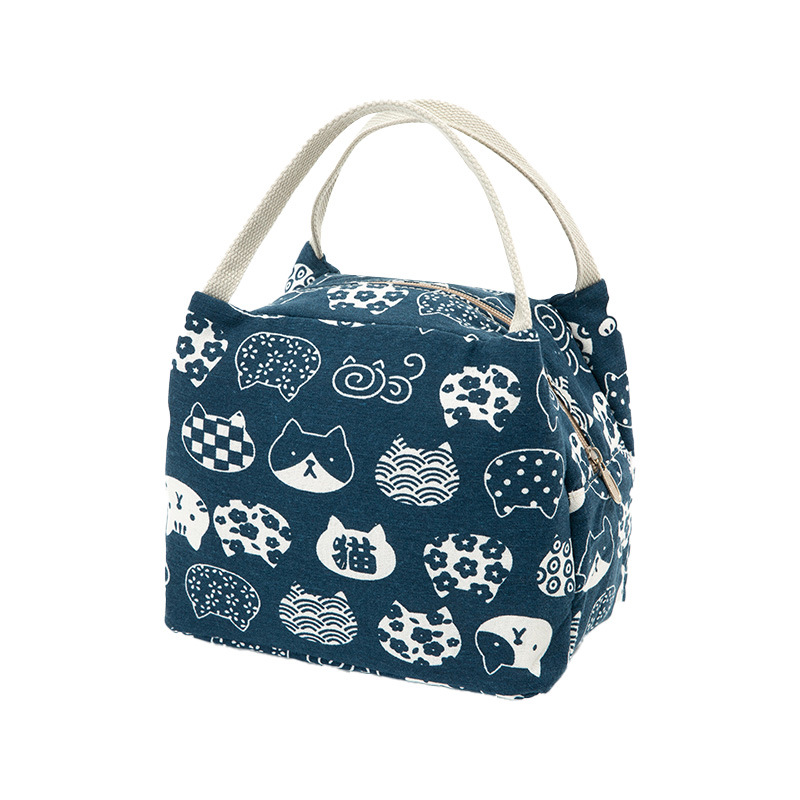Factory direct supply lunch boxes, handbags, insulated lunch bags, student lunch boxes, handbags. Fashionable and simple for bringing meals to work Item Picture