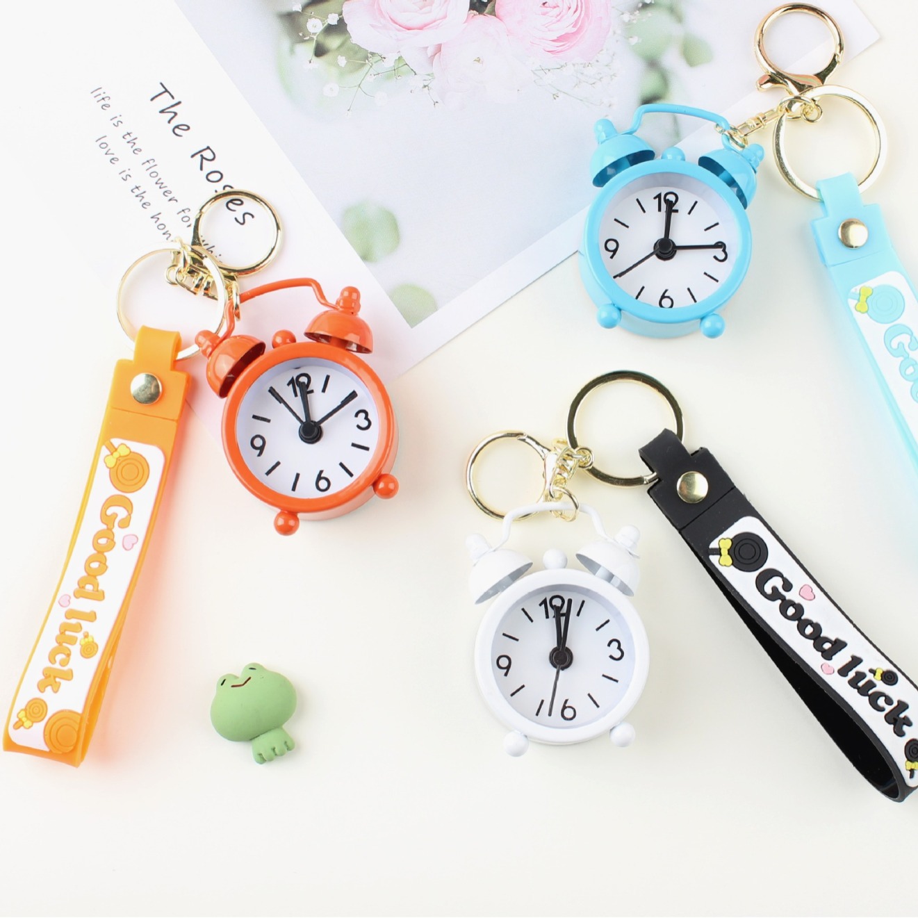 钥匙扣/解压钥匙扣/益智玩具钥匙扣/毛绒挂件/钥匙扣女2024可爱白底实物图