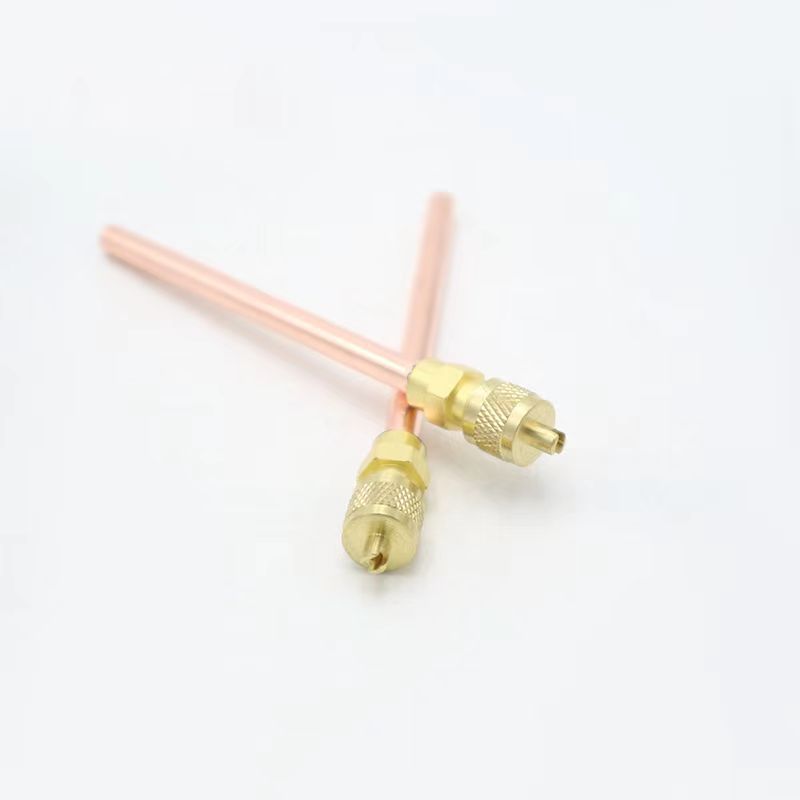 In stock supply of refrigerator liquid filling valve, copper fluorine-filled liquid filling check valve 6.35 needle valve, refrigeration, air conditioning and cold storage accessories Application Scenario