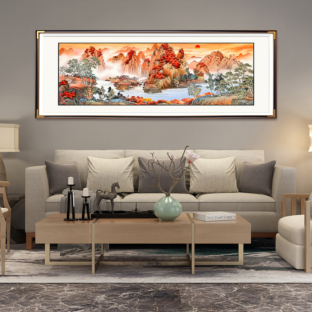 穆斯林壁画/铁艺/挂画/珐琅/按数字油画产品图