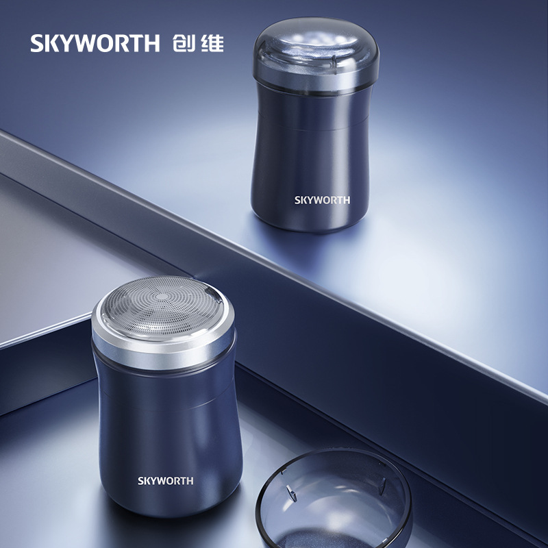 Portable water-washable rechargeable Mini Waist shaver CWTX13 blue Specification image