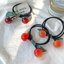 Wholesale of black base, adhesive stickers, seamless rubber bands, high-elasticity adult DIY hair ties and headbands pic 4