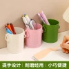 Creative, simple and large-capacity plastic pen holder, makeup brush storage box, student office desktop miscellaneous storage box Application Scenario