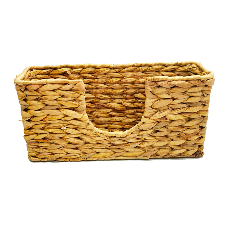 Water Hyacinth Storage Basket American Home Storage Basket Straw Placemat Storage Basket Woven Storage Basket Item Picture