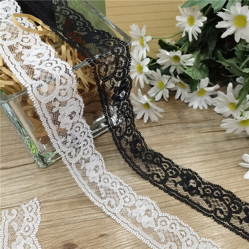 3公分无弹蕾丝花边 服装辅料 饰品帽子箱包配件 DIY礼品包装缎带详情图3