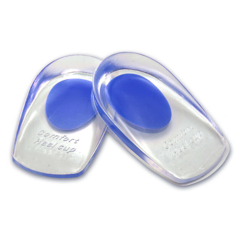 Insoles, heel pads, GEL insoles, soft heel pads, heel cups, sole heel cups, thin style, bagged Item Picture