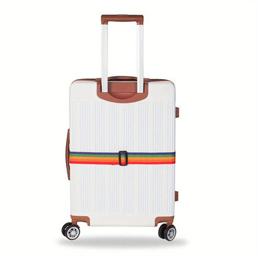 One-piece luggage strap, suitcase packing strap, adjustable handle, suitcase binding and fixing strap, travel suitcase strap details Picture