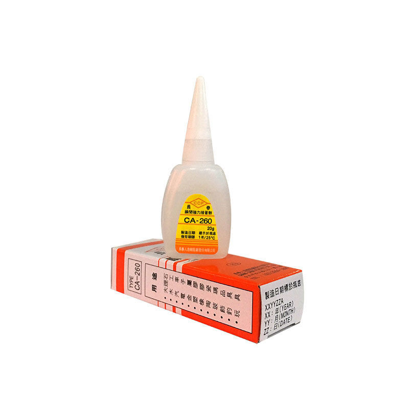 Manufacturers Wholesale Changchun 260 Glue Strong 502 Instant Quick Drying Glue Advertising Spray No Whitening Quick Drying Instant Glue Item Picture