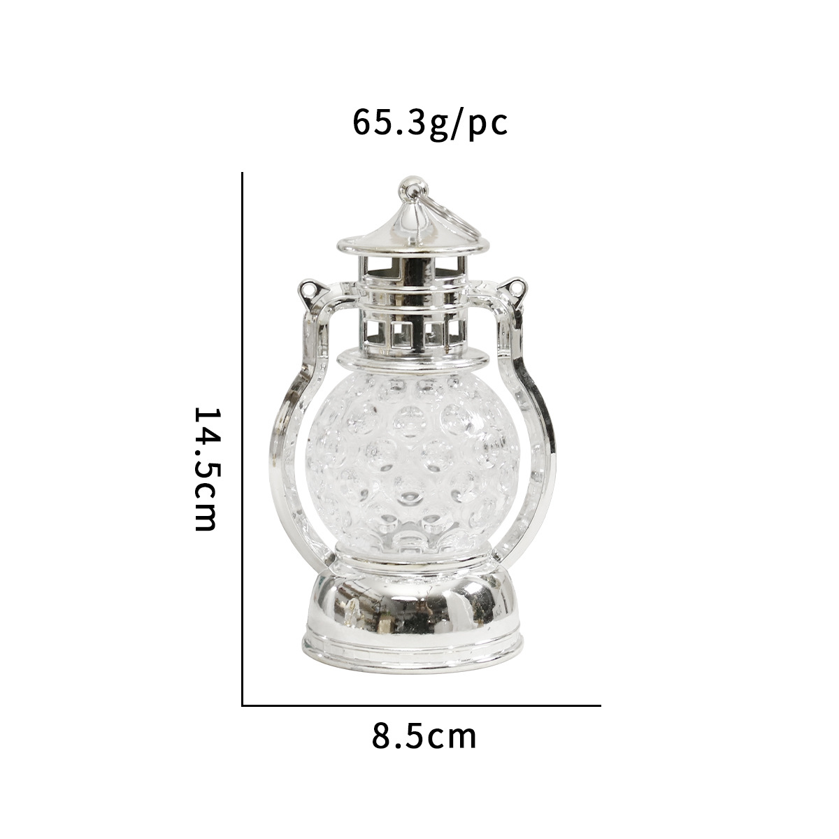 Creative retro small oil lamps, led wind lamps, small horse lanterns, Christmas decorations, ins desktop atmosphere night light ornaments Item Picture
