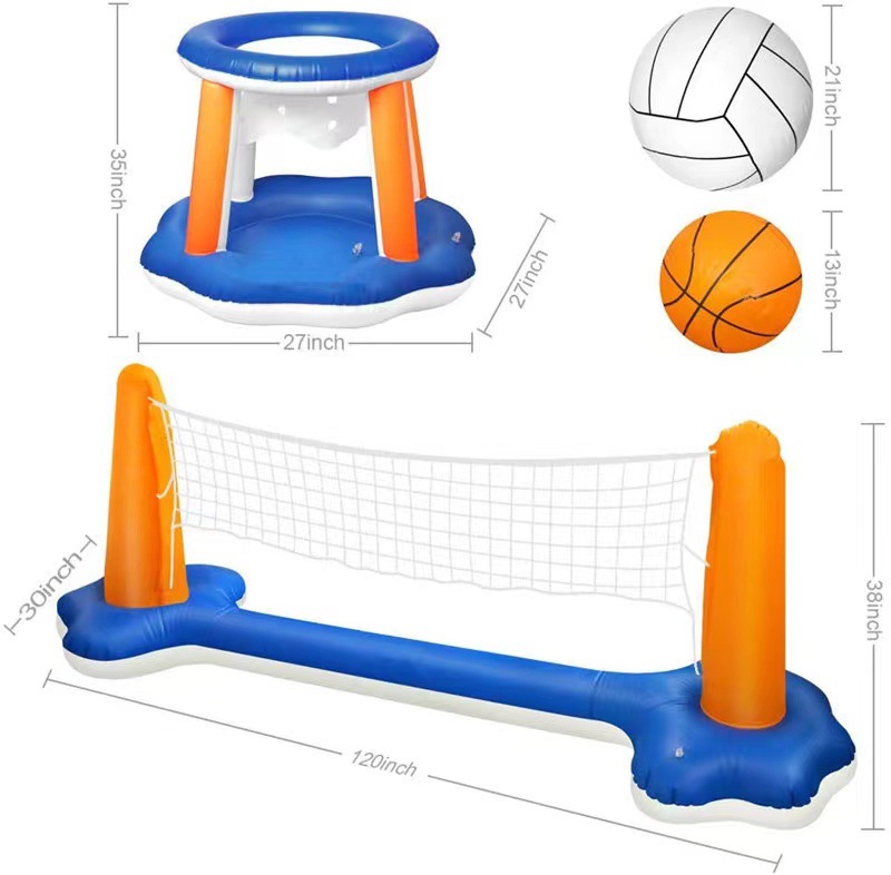 跨境水上玩具排球篮球套装戏水玩具夏季亲子互动玩具详情图5