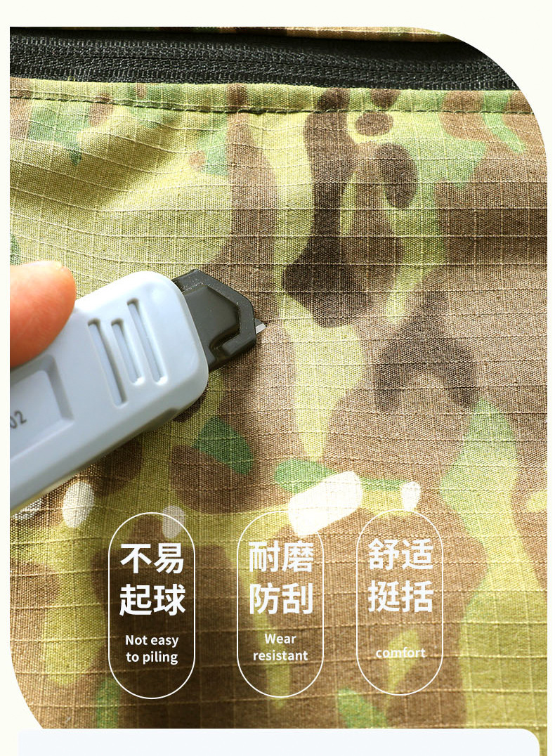 春秋夏劳保工作服男士外套耐磨迷彩服套装男工地劳保服抗撕裂工装详情8