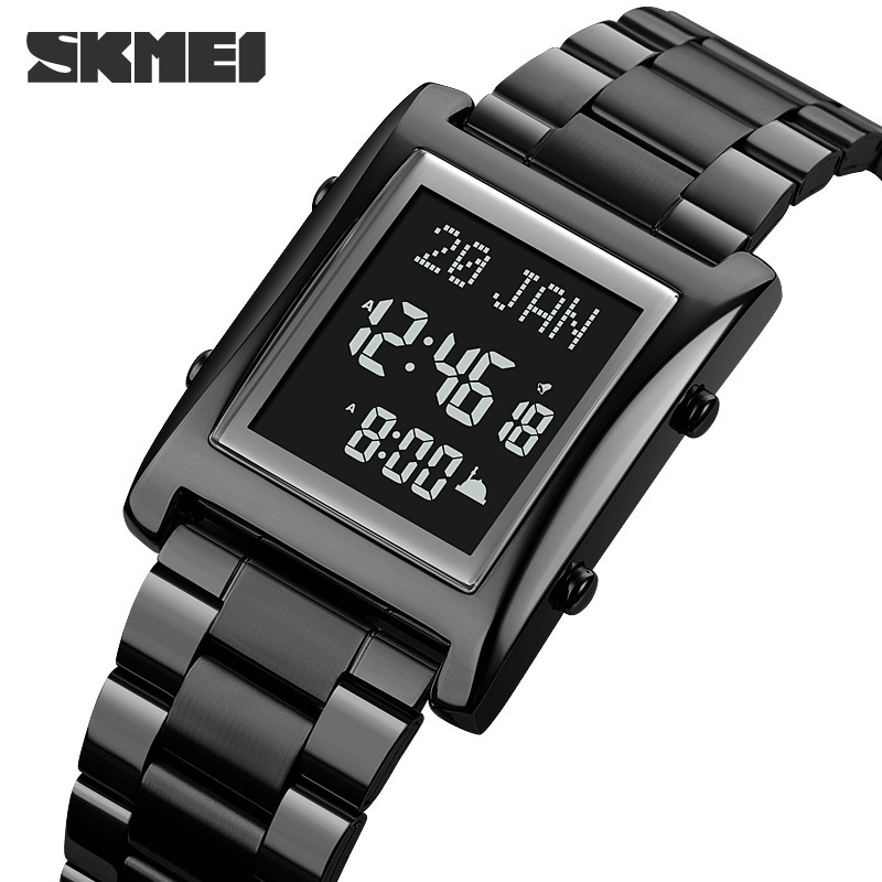 SKMEI azan watch Muslim Pilgrimage Watch Prayer Direction Indicator Middle Eastern men's pilgrimage watch Item Picture