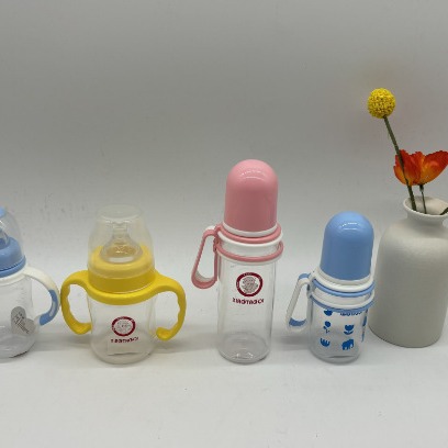 创意婴儿标口塑料PP奶瓶 240ml喝水奶嘴瓶母婴用品