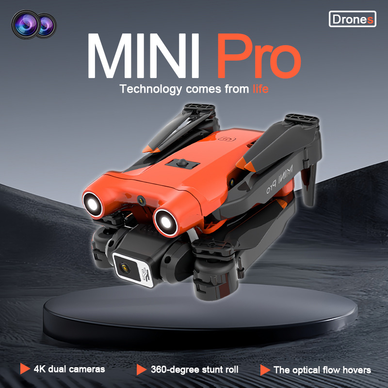 Wholesale of H63 professional aerial photography high-definition electronically adjustable optical flow obstacle avoidance four-axis remote-controlled aircraft folding, unmanned aerial vehicle details Picture