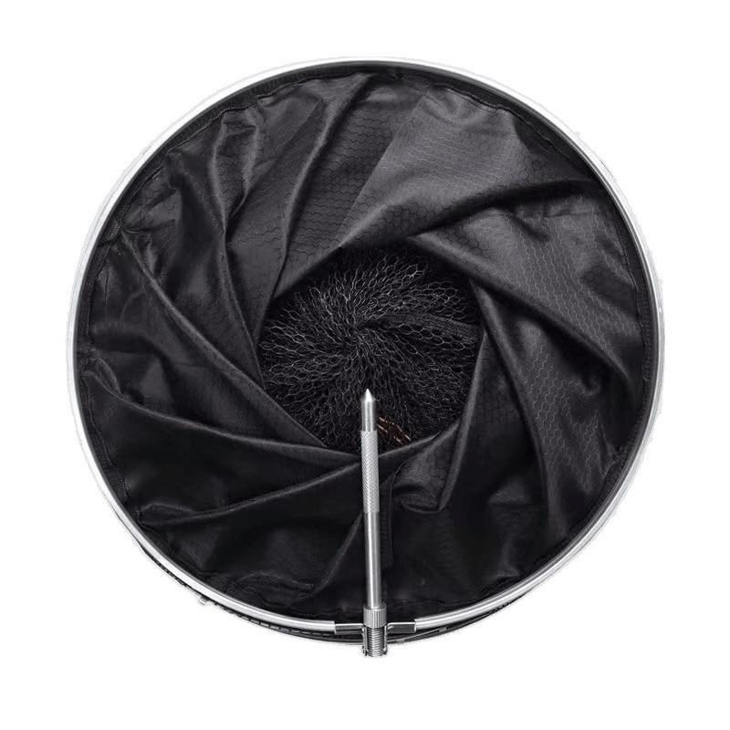 Special offer: Thickened nylon thread anti-hanging fish protection net bag, stainless steel double-loop fish protection, fishing net, fishing gear Item Picture