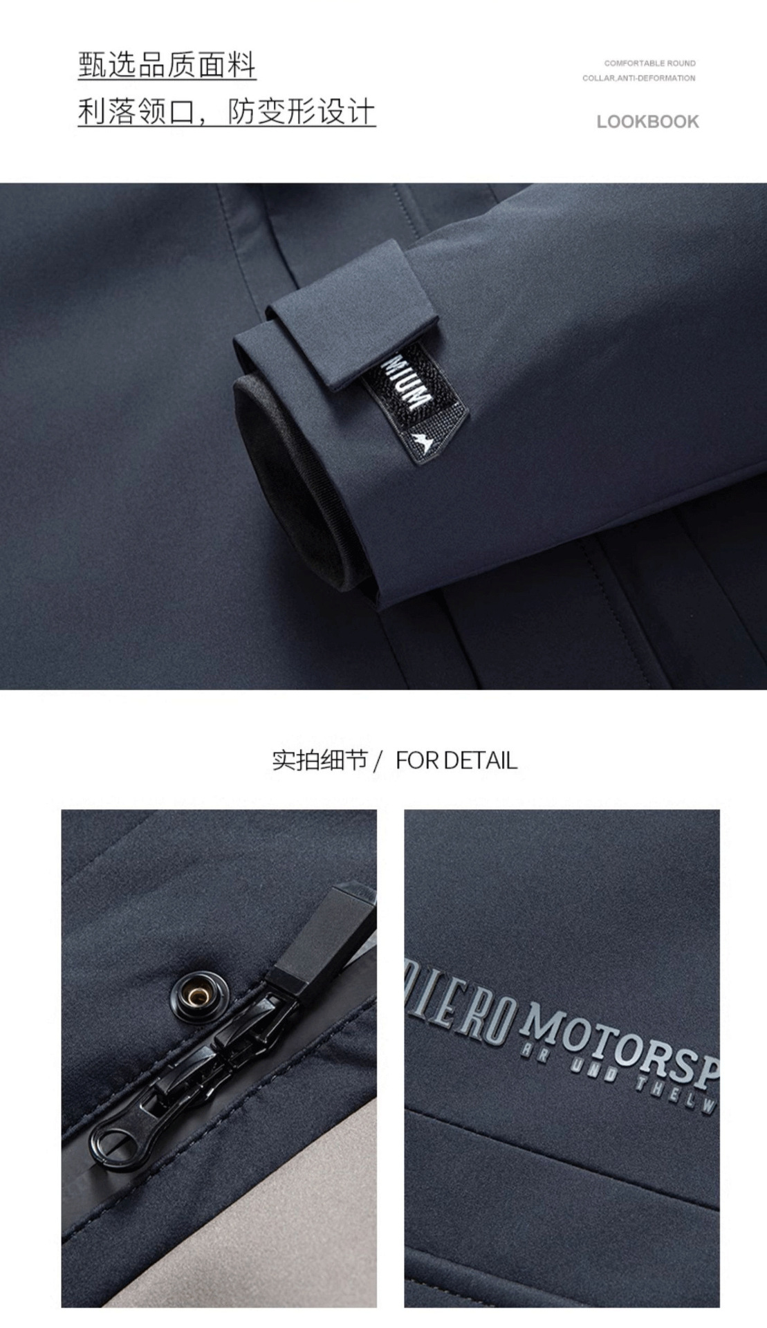 新款高档羽绒服男鹅绒保暖加厚爸爸装男士羽绒服男装冬装外套男款详情13