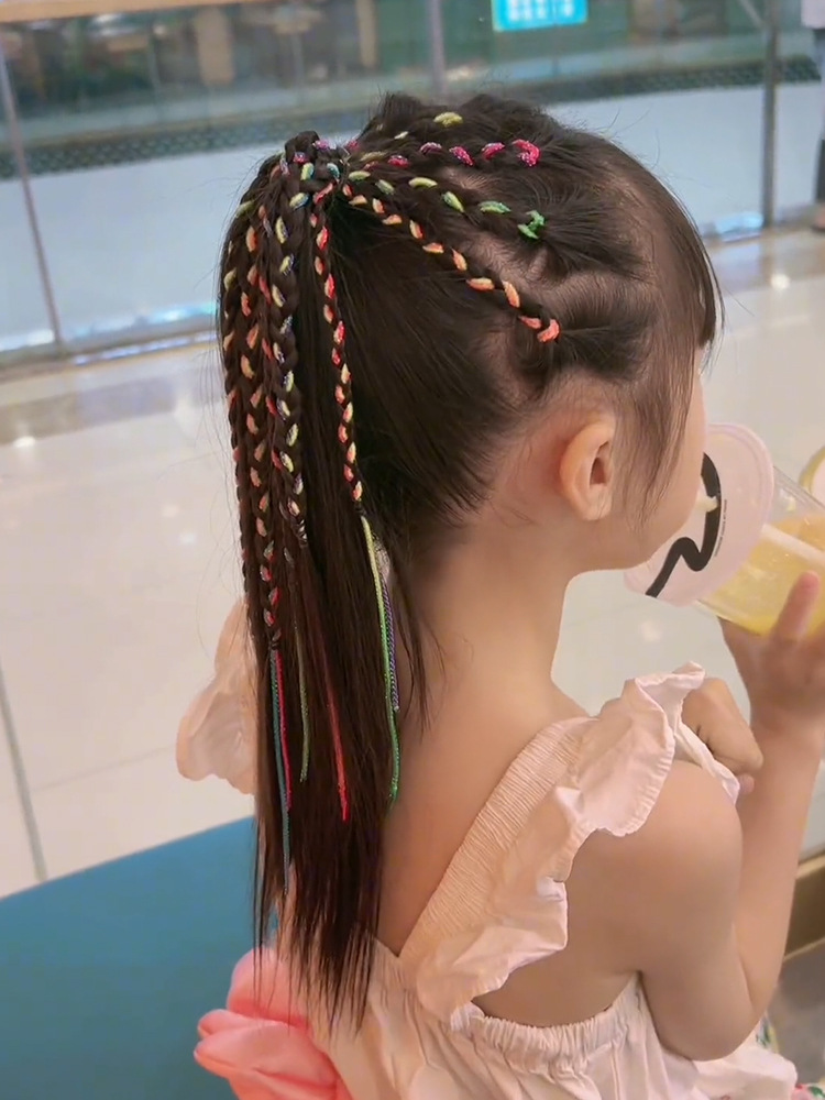 女童加粗银丝产品图