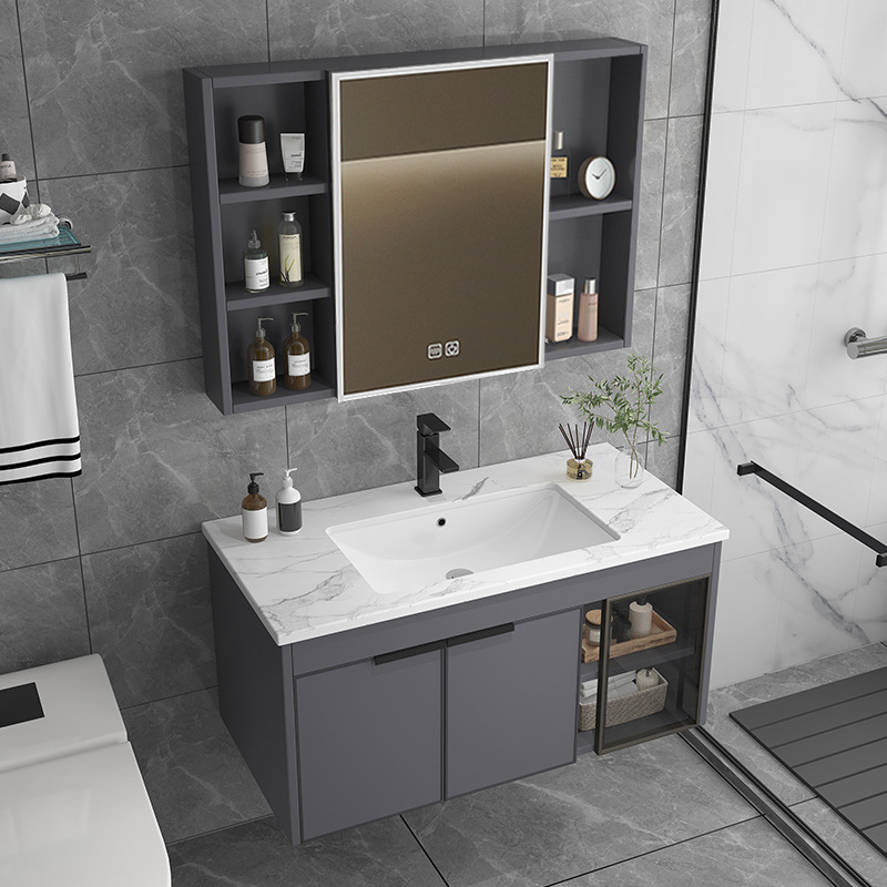 خزانة حمام من الألومنيوم الفضائي في حوض حوض حمام من الألومنيوم الفضائي Specification image