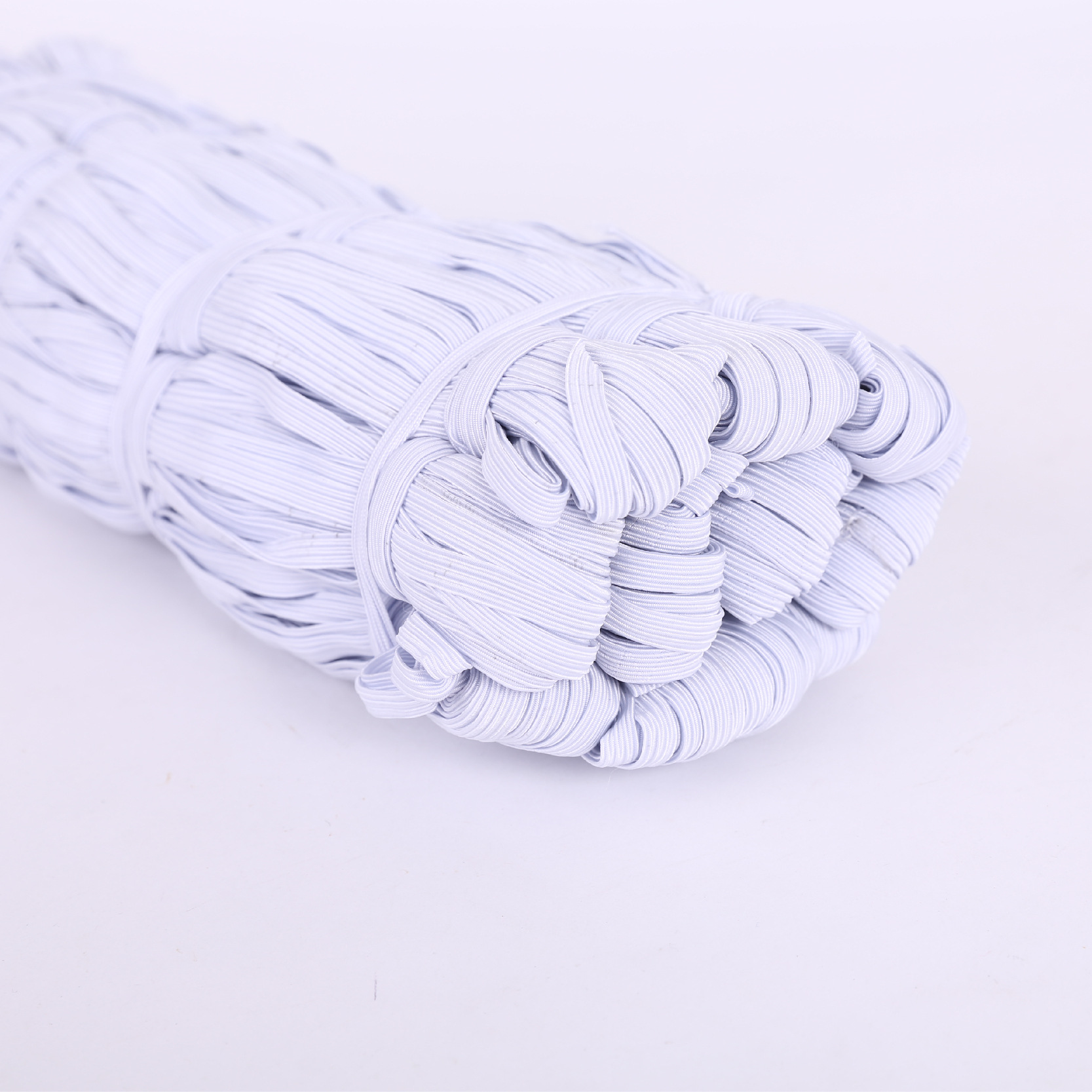 Wholesale White Black Bundle Woven Narrow Home Textile Clothing Elastic Ribbon Elastic Application Scenario