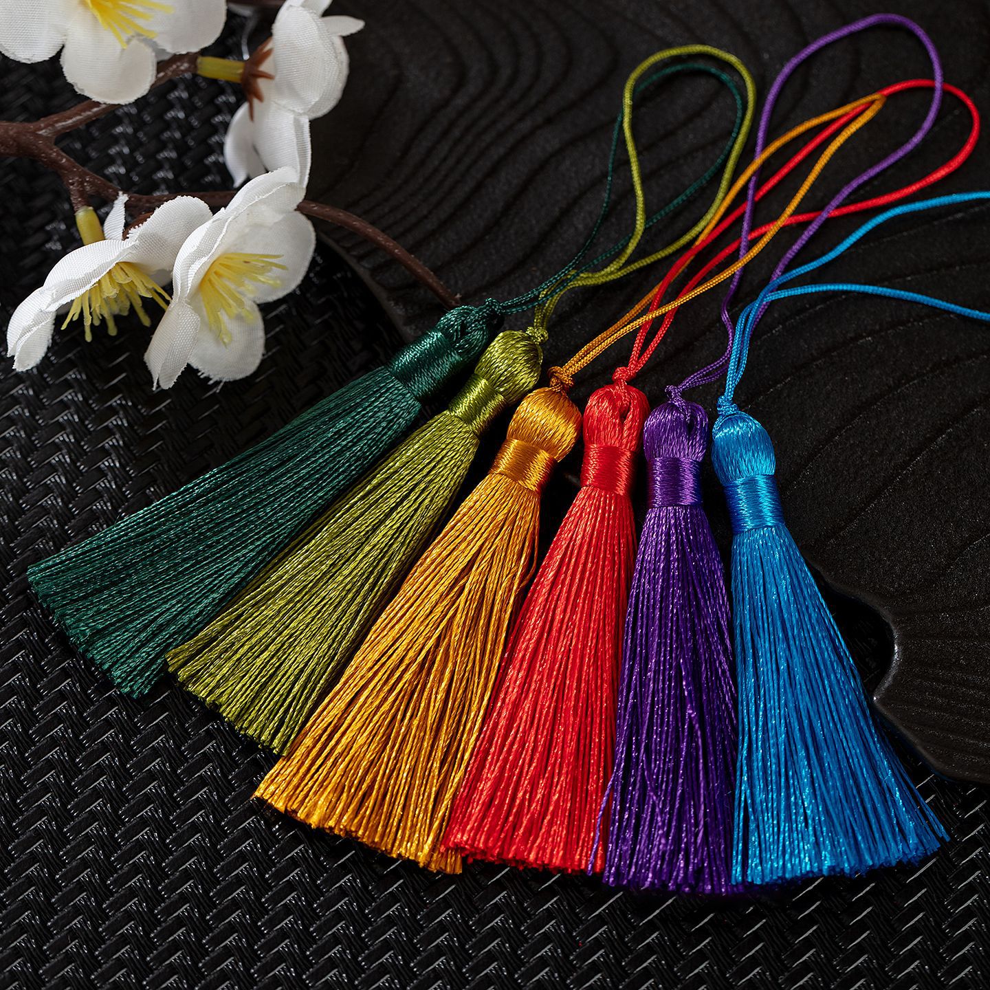 流苏/超纤皮革流苏/中国结流苏穗子/纯棉小流苏/绳艺产品图