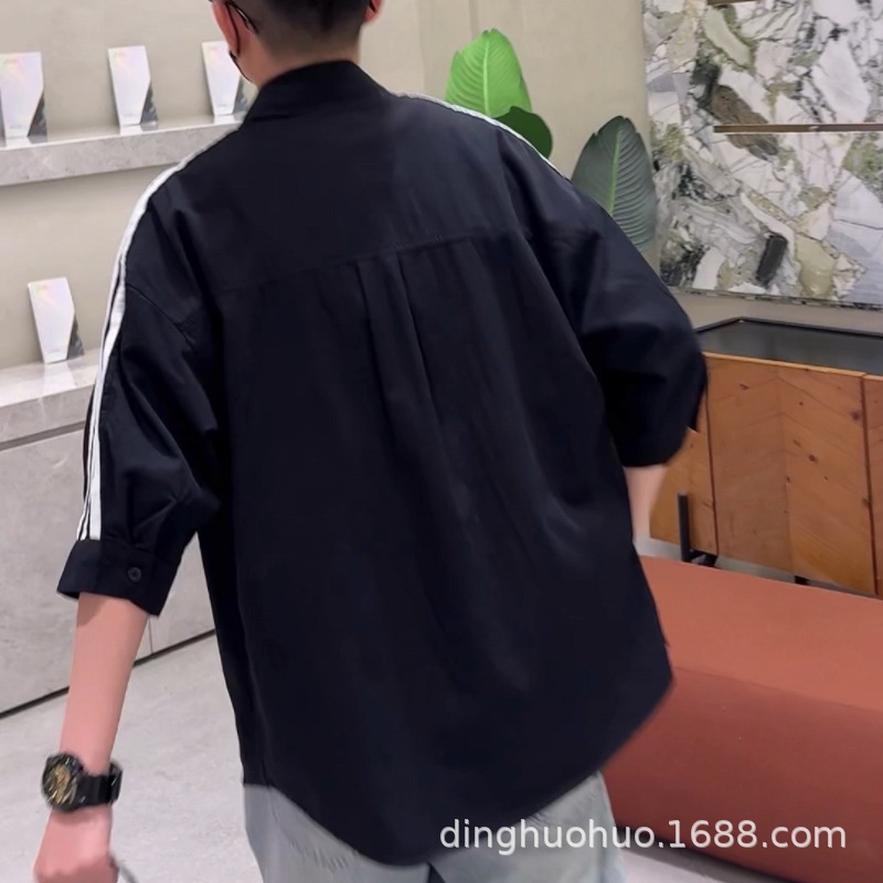 男士衬衫实物图