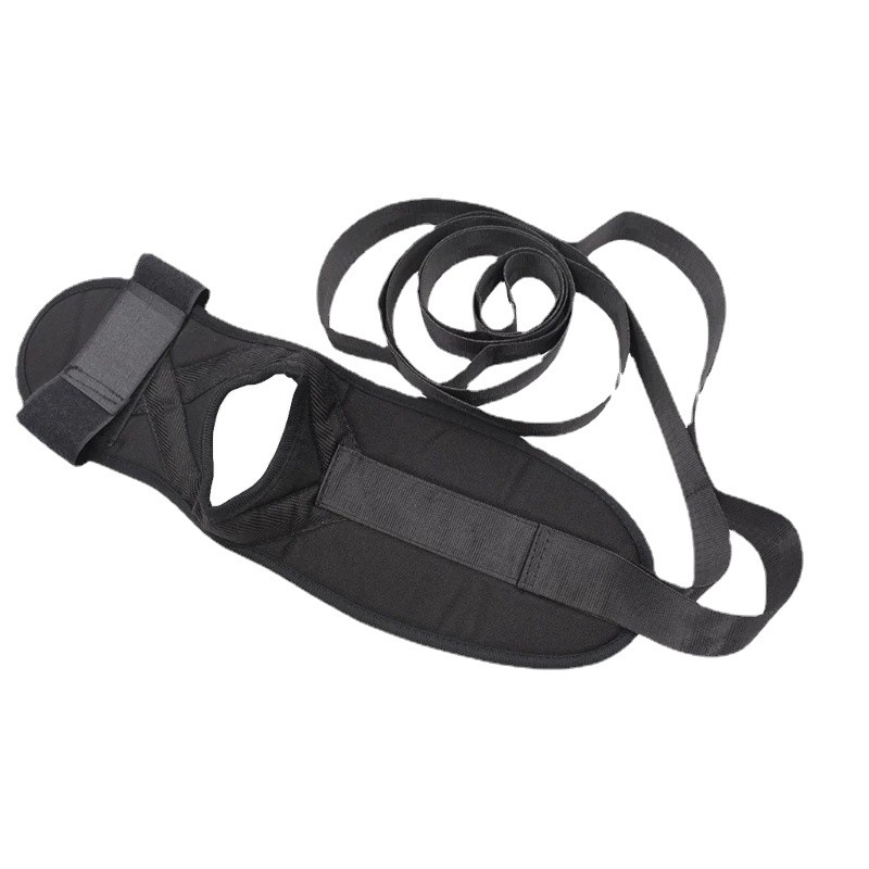 Yoga stretching belt, ligament stretching belt, leg correction and rehabilitation training device, segmented adjustment auxiliary stretching belt Item Picture