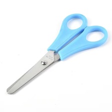 厂家直销批发不锈钢刻度尺子剪刀 学生剪刀 家用剪刀 办公剪刀