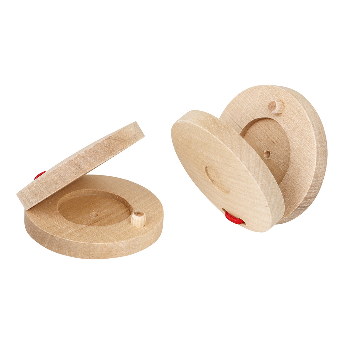 Orff Instruments Wooden Clapper Round Dance Board Wooden Clapper Children's Early Education Toys Percussion Instruments Allegro Wholesale Item Picture